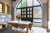 Verbouwing oude kapel tot woonhuis-Van Os Architecten-alle,Woonkamer-OBLY