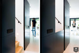 Verbouwing van een halfvrijstaande jaren '70 villa-FOAM Architecten-alle,Woonkamer-OBLY