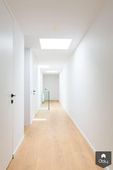 Verbouwing van een halfvrijstaande jaren '70 villa-FOAM Architecten-alle,Woonkamer-OBLY
