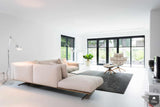 Verbouwing van een halfvrijstaande jaren '70 villa-FOAM Architecten-alle,Woonkamer-OBLY