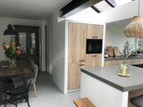 Vernieuwing en vergroting keuken-Huisvanbinnen-industriële keukenstijl,keuken,keuken vergroting,kookeiland inspiratie,lichte doorzonwoning,loftachtige keuken,maatwerk keukenrenovatie,moderne woonkeuken,open leefruimte,stalen balken interieur-Vernieuwing en vergroting keuken-OBLY