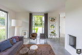Villa Heemstede - woonkamer-Paul Seuntjens Architectuur + Interieur-alle,moderne villa,open leefruimte,open verbinding,ruimtelijk ontwerp,tv-hoek,Woonkamer,zithoek-OBLY