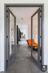 Villa Heemstede - woonkamer-Paul Seuntjens Architectuur + Interieur-alle,moderne villa,open leefruimte,open verbinding,ruimtelijk ontwerp,tv-hoek,Woonkamer,zithoek-OBLY