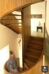 Villa Loenen - trap-Paul Seuntjens Architectuur + Interieur-alle,Entree hal trap-OBLY