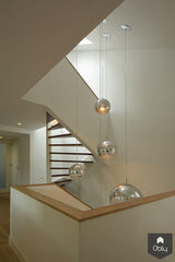 Villa Muiderberg - Trappenhuis-Maxim Winkelaar Architects-alle,Entree hal trap-OBLY