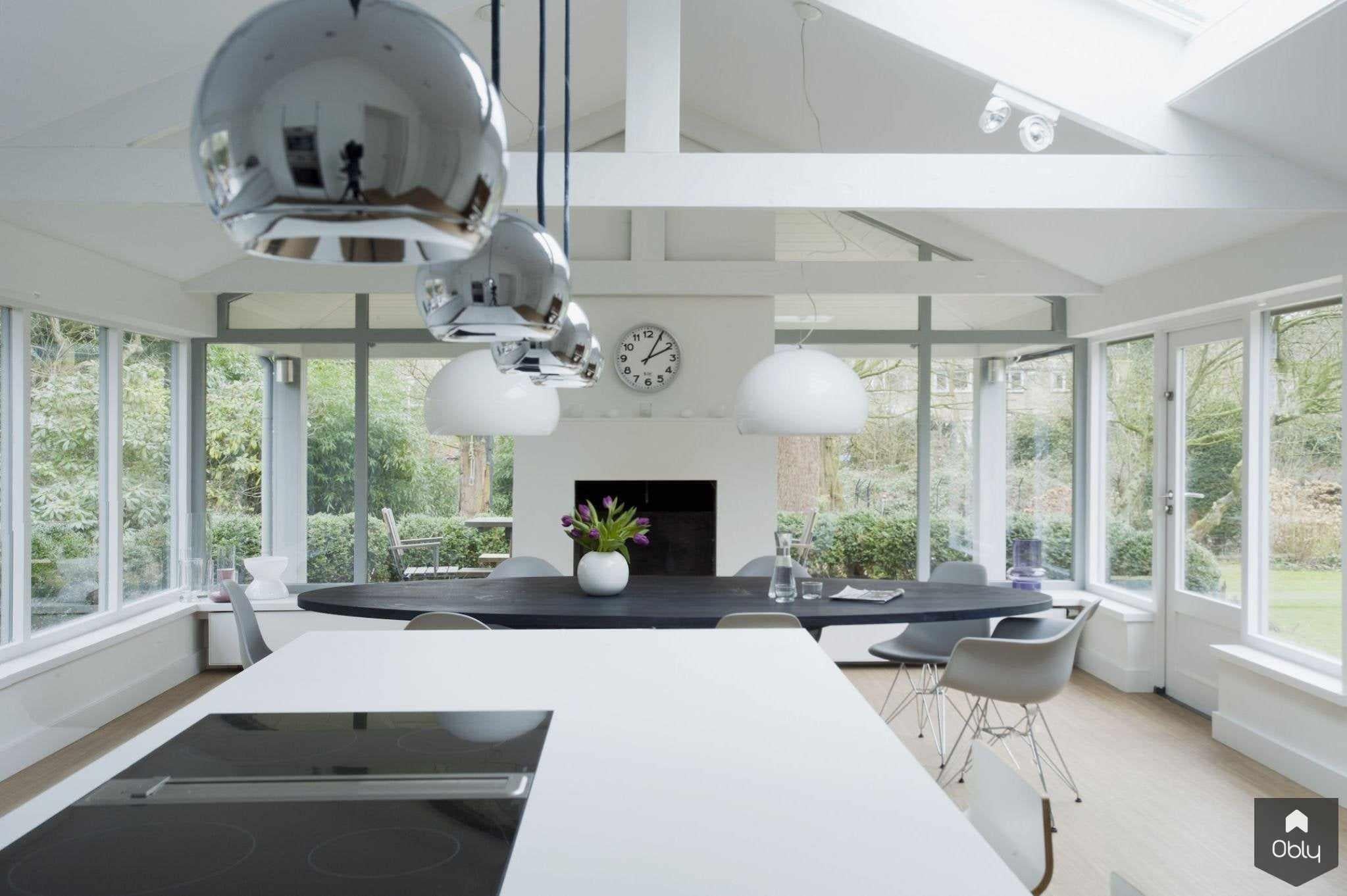 Villa Naarden - keuken-Paul Seuntjens Architectuur + Interieur-alle,bar,Keuken,leefkeuken,moderne villa,schuifdeur-OBLY