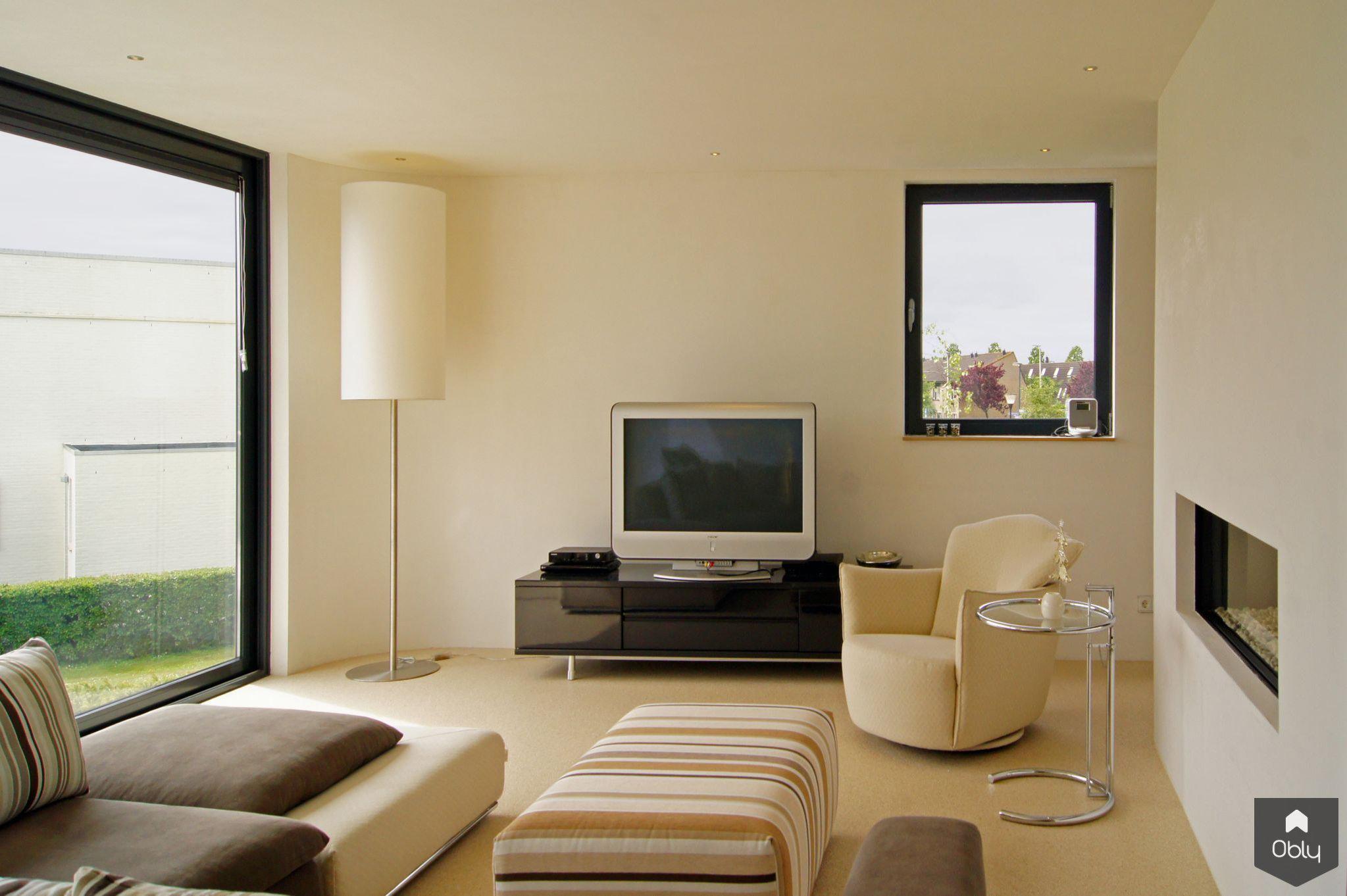 Villa Zoetermeer-Maxim Winkelaar Architects-alle,grote raampartijen,licht interieur,open leefruimte,ruimtelijk ontwerp,strakke afwerking,Woonkamer-OBLY