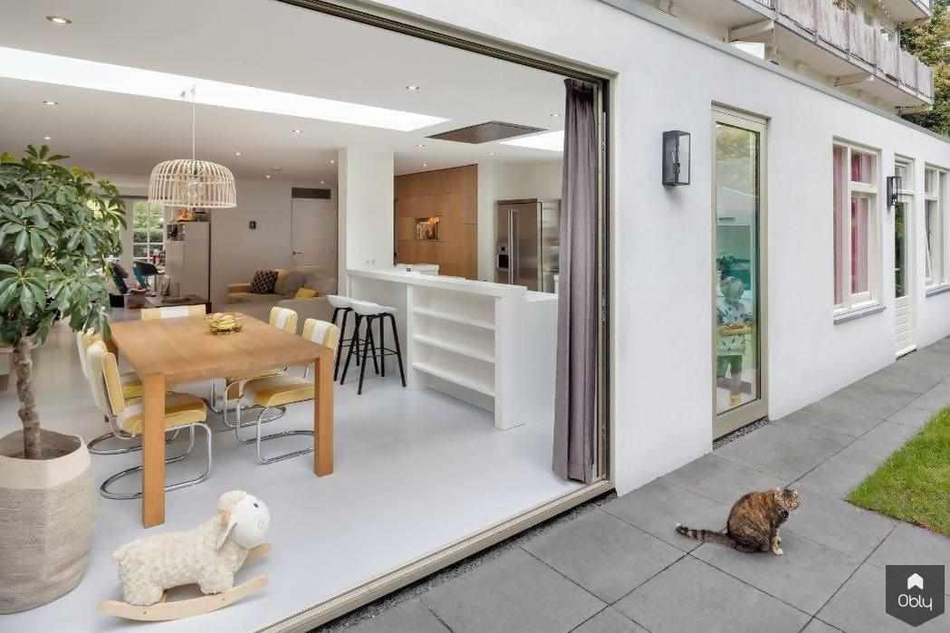 Volledige verbouwing woning met aanbouw-derksen|windt architecten-Aanbouw,alle,moderne renovatie,open leefruimte,veel daglicht,volledige verbouwing,woonkeuken-Volledige verbouwing woning met aanbouw | OBLY.com-OBLY