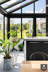 Vrijstaand kantoor met steellook serre-aanbouw-Busscher Serrebouw-Aanbouw,alle-OBLY