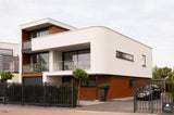 Vrijstaande woning in Zoetermeer getransformeerd met moderne architectuur-Maxim Winkelaar Architects-alle,Exterieur,grote raampartijen,moderne villa,renovatie,strakke architectuur,transformatie,vrijstaande woning-Renovatie vrijstaande woning Zoetermeer | Maxim Winkelaar-OBLY