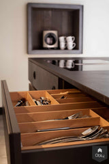 Warme en gezellige leefkeuken met groot kookeiland-Mereno-alle,Keuken-OBLY