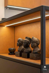 Warme industriële keuken met led verlichting-Gebr. Smits-alle,Keuken-OBLY