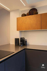 Warme industriële keuken met led verlichting-Gebr. Smits-alle,Keuken-OBLY