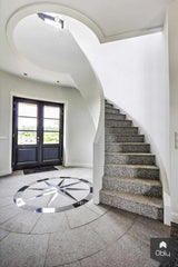 Wenteltrappen in toren-Van Bruchem Staircases-alle,Entree hal trap-OBLY