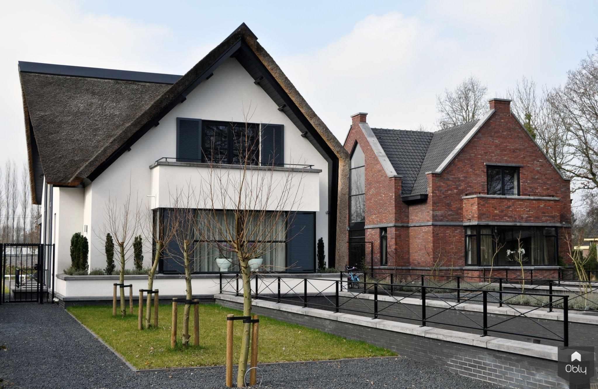 White and brick villa-Jeroen de Nijs BNI-alle,Exterieur-OBLY
