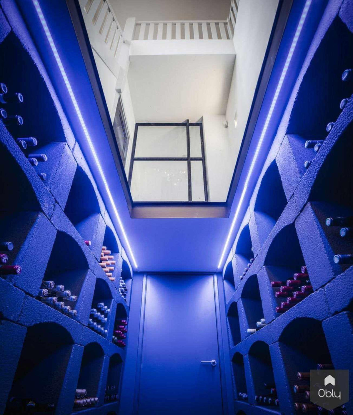 Wijnkelder jaren 30 woning-Wildenberg Interieurarchitectuur-alle,Interieur,Kelder,Keuken,Maatwerk kast,Verlichting,Wijnopslag-OBLY