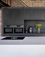 Wit Corian kookeiland-Cora Techniek-keuken-Wit Corian kookeiland in woonboerderi-OBLY