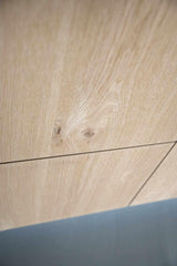 Witte keuken met eiken fineer kastenwand-Ergoform-alle,Keuken-OBLY