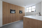 Witte keuken met eiken fineer kastenwand-Ergoform-alle,Keuken-OBLY