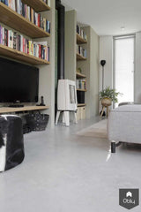 Woonbeton vloer in ruime nieuwbouwwoning-Willem Designvloeren B.V.-alle,Keuken-OBLY