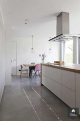 Woonbeton vloer in ruime nieuwbouwwoning-Willem Designvloeren B.V.-alle,Keuken-OBLY