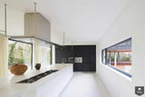 Woonhuis KvD - interieur-Grosfeld Bekkers van der Velde Architecten-alle,grote raampartijen,Interieur,Keuken,luxe woonhuis,moderne woning,strakke keuken,veel daglicht-OBLY