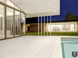 Woonhuis L - exterieur-Grosfeld Bekkers van der Velde Architecten-alle,Exterieur,Exterieur vrijstaand,luxe woning,minimalistische architectuur,moderne villa,strakke gevel,veel glas,zwembad bij woning-OBLY