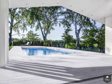 Woonhuis L - exterieur-Grosfeld Bekkers van der Velde Architecten-alle,Exterieur,Exterieur vrijstaand,luxe woning,minimalistische architectuur,moderne villa,strakke gevel,veel glas,zwembad bij woning-OBLY