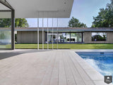 Woonhuis L - exterieur-Grosfeld Bekkers van der Velde Architecten-alle,Exterieur,Exterieur vrijstaand,luxe woning,minimalistische architectuur,moderne villa,strakke gevel,veel glas,zwembad bij woning-OBLY