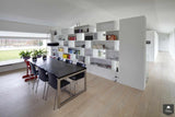 Woonhuis L - interieur-Grosfeld Bekkers van der Velde Architecten-alle,grote raampartijen,Interieur,luxe woonhuis,moderne woonkamer,open leefruimte,veel daglicht,Woonkamer-OBLY