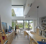 Woonhuis O - interieur-Grosfeld Bekkers van der Velde Architecten-alle,grote raampartijen,Interieur,luxe woonhuis,moderne woonkamer,open leefruimte,veel daglicht,Woonkamer-OBLY