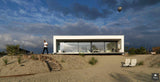 Woonhuis S - exterieur-Grosfeld Bekkers van der Velde Architecten-alle,Exterieur vrijstaand,minimalistische architectuur,moderne villa,panoramisch uitzicht,strakke lijnen,veel glas,vrijstaande woning-OBLY