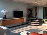 Woonkamer met bar in stadsvilla-Ellen Herber Interieurvormgeving-alle,bar in huis,design interieur,modern interieur,Woonkamer-OBLY
