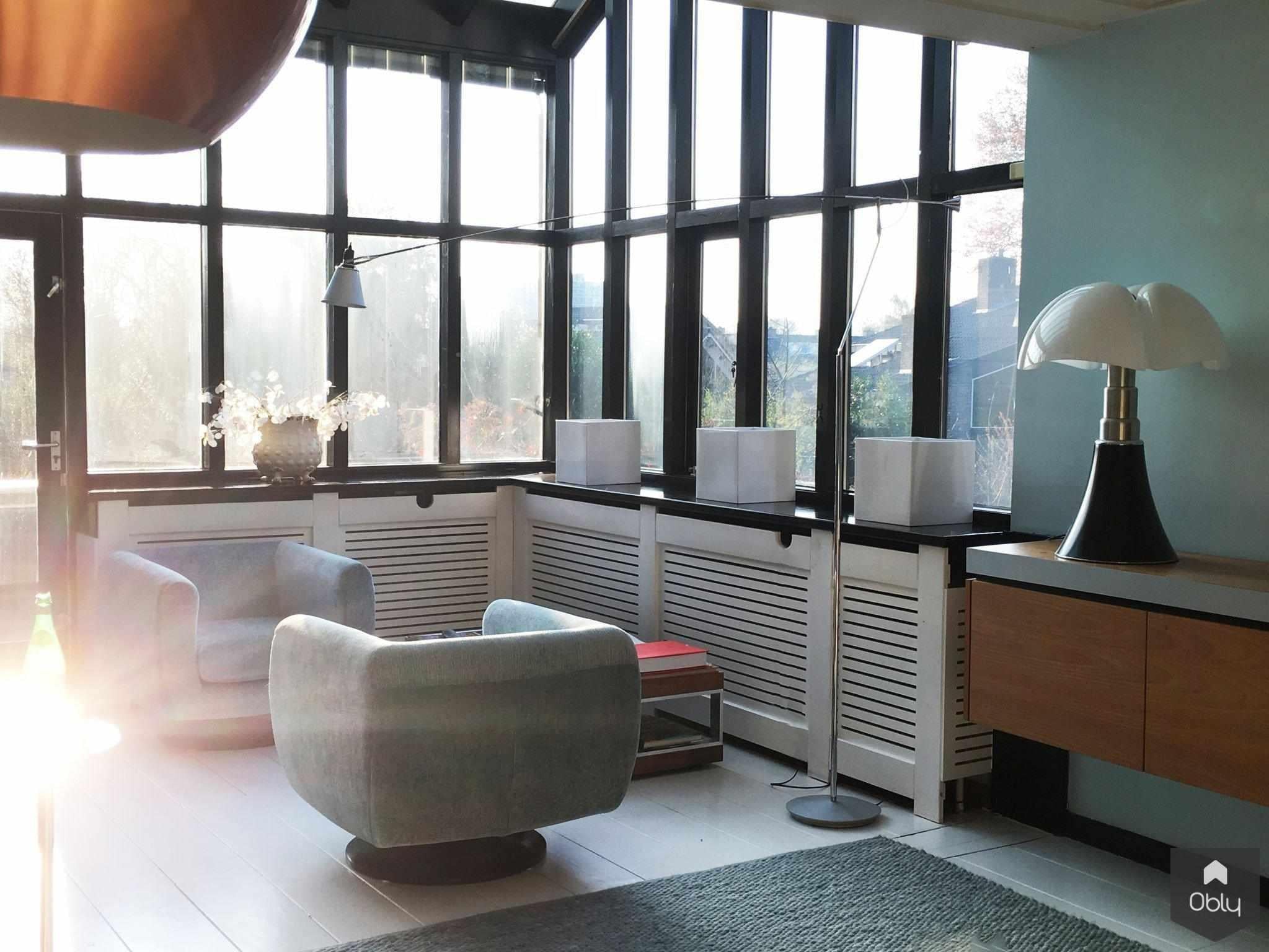 Woonkamer met bar in stadsvilla-Ellen Herber Interieurvormgeving-alle,bar in huis,design interieur,modern interieur,Woonkamer-OBLY