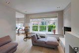Woonkamer woonhuis dBK in Breda met open leefruimte-Christel Smeets architect bna-alle,exterieur woning renovatie,interieur lichte houten vloer,keuken open woonruimte vloer,Woonkamer,woonkamer design interieur vloer,woonkamer moderne woonkamer vloer-Woonkamer woonhuis dBK Breda | Christel Smeets-OBLY