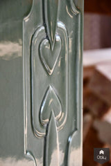 Zacht groene tegelkachel-Gloed Tegelkachels-alle,Woonkamer-OBLY