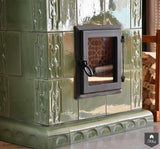 Zacht groene tegelkachel-Gloed Tegelkachels-alle,Woonkamer-OBLY