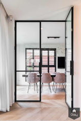 Zwarte eikenfineer keuken met wit keukenblok-Culimaat-alle,Keuken-Zwarte eikenfineer keuken met wit keukenblok | OBLY.com-OBLY