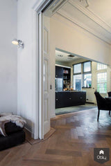 Zwarte keuken met RVS blad-Keukenstudio Stormink-alle,Keuken-OBLY