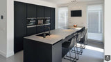 Zwarte moderne keuken-Bert van Vlijmen-alle,Keuken-OBLY