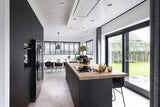 Zwarte moderne landelijke keuken-Restyle-XL-Keuken-landelijk moderne zwarte keuken-OBLY