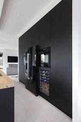 Zwarte moderne landelijke keuken-Restyle-XL-Keuken-landelijk moderne zwarte keuken-OBLY