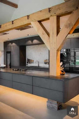 Zwevend kookeiland woonboerderij-PITT cooking-alle,Keuken-OBLY