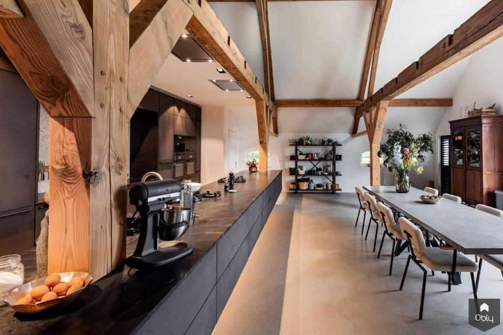 Zwevend kookeiland woonboerderij-PITT cooking-alle,Keuken-OBLY