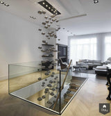Zwevende' designtrappen in statig herenhuis-EeStairs-alle,Entree hal trap-OBLY
