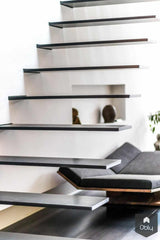 Zwevende stalen trap en geperforeerd stalen trap-Van Bruchem Staircases-alle,Woonkamer-OBLY