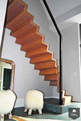 Zwevende trap-Van Bruchem Staircases-alle,Entree hal trap-OBLY