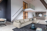 Zwevende trap met glazen balustrade-Van Bruchem Staircases-alle,Woonkamer-OBLY