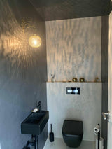 badkamer met zwart sanitair-OBLY-Badkamer-badkamer met zwart sanitair-OBLY