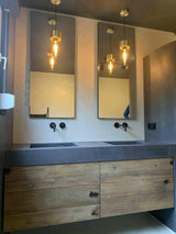 badkamer met zwart sanitair-OBLY-Badkamer-badkamer met zwart sanitair-OBLY